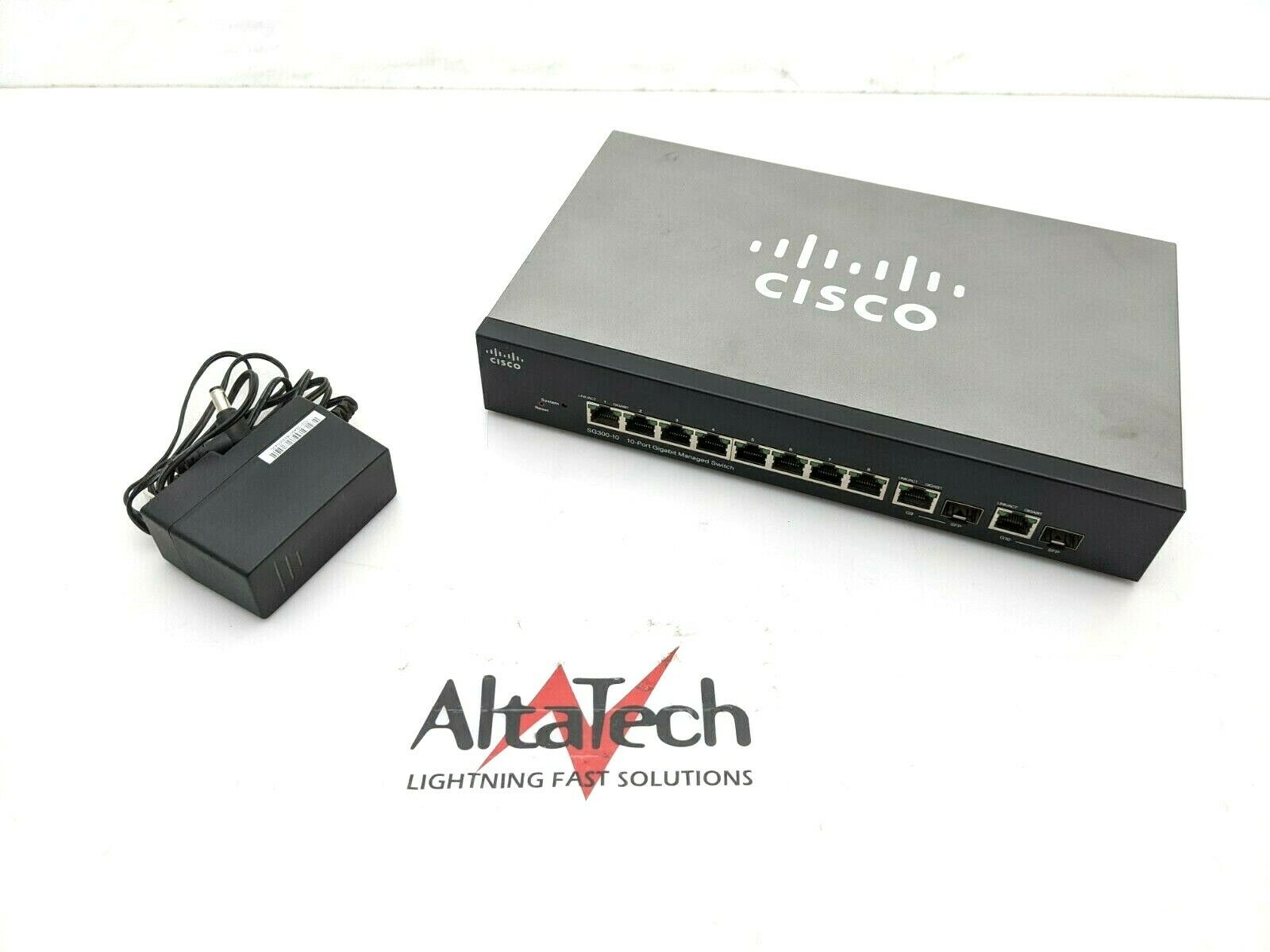 Cisco SG300-10 10-Port Gigabit PoE L3 Managed Switch