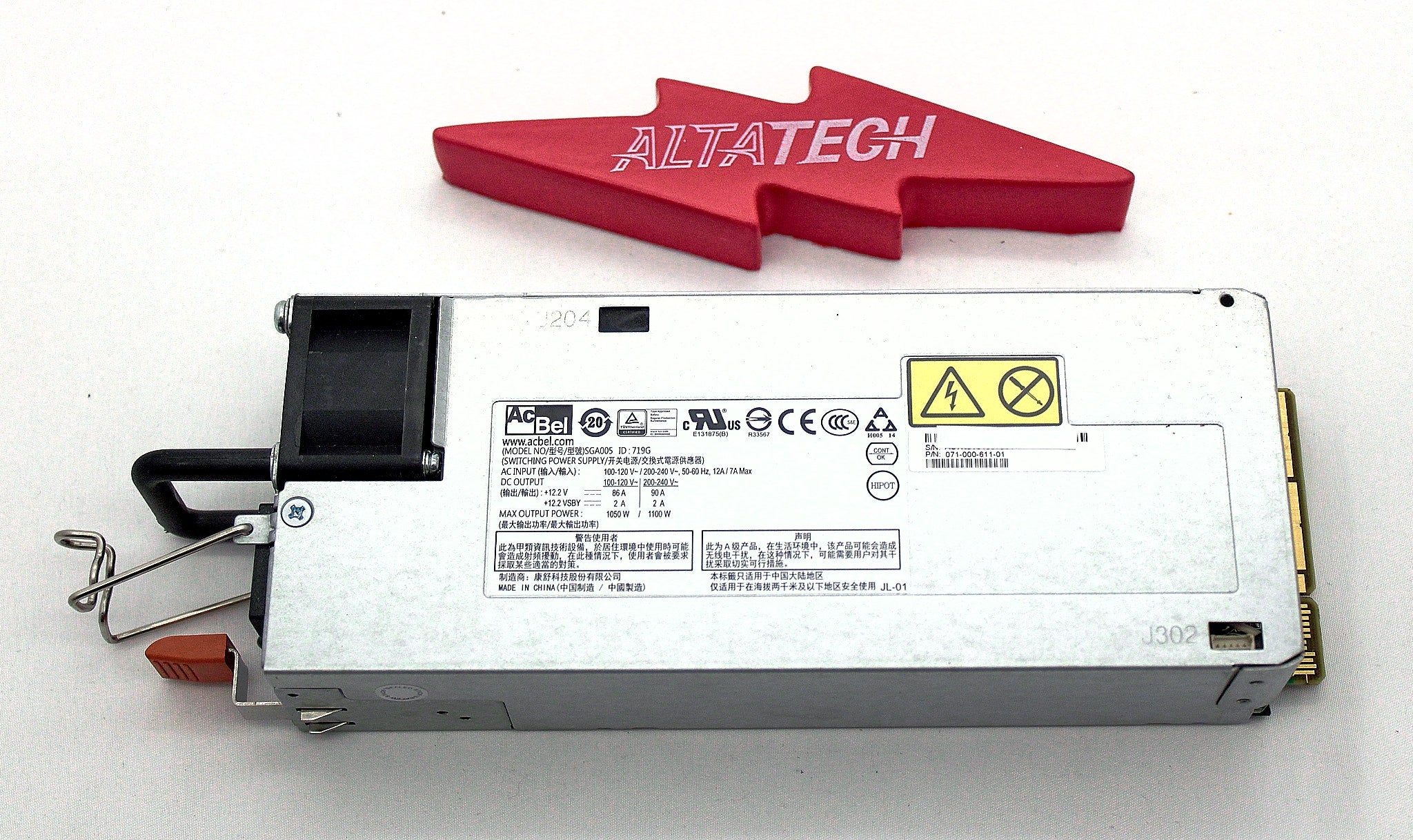 Dell 071-000-611-01 1050W/1100W P Power Supply Unity 30 71-0