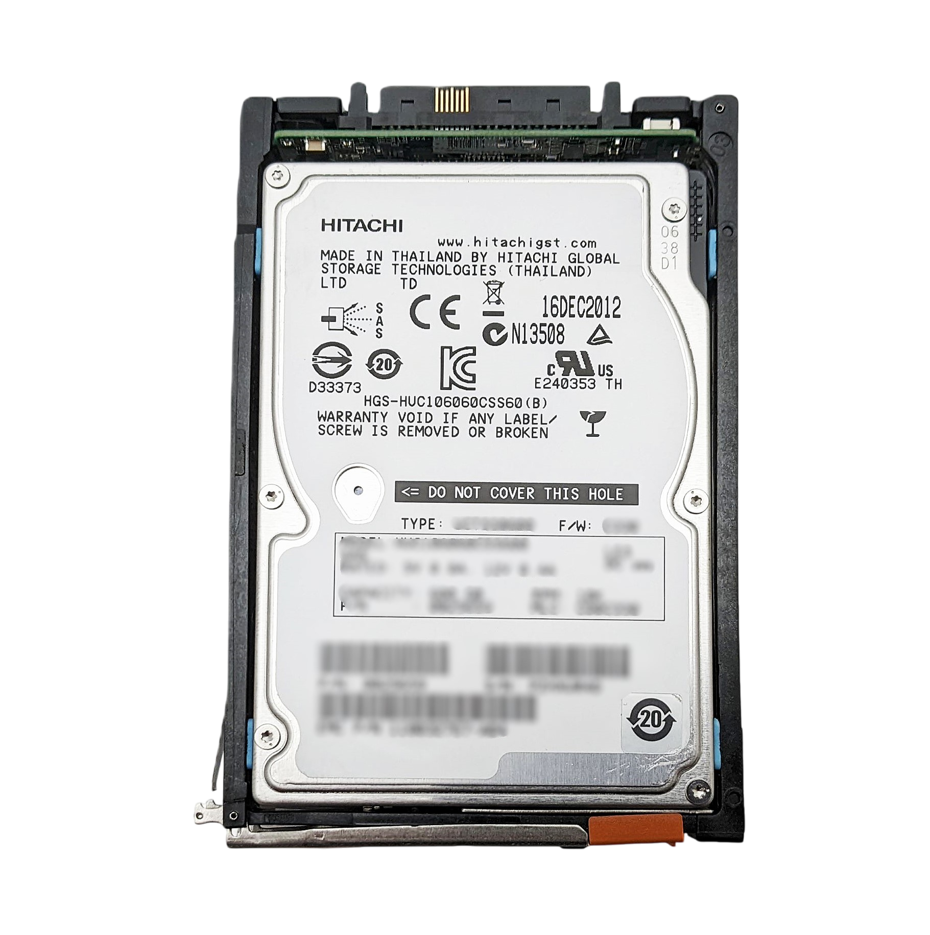 HITACHI EMC 005049250 VNX 600GB SAS 10K RPM 2.5" Hard Disk Drive - Foto 5