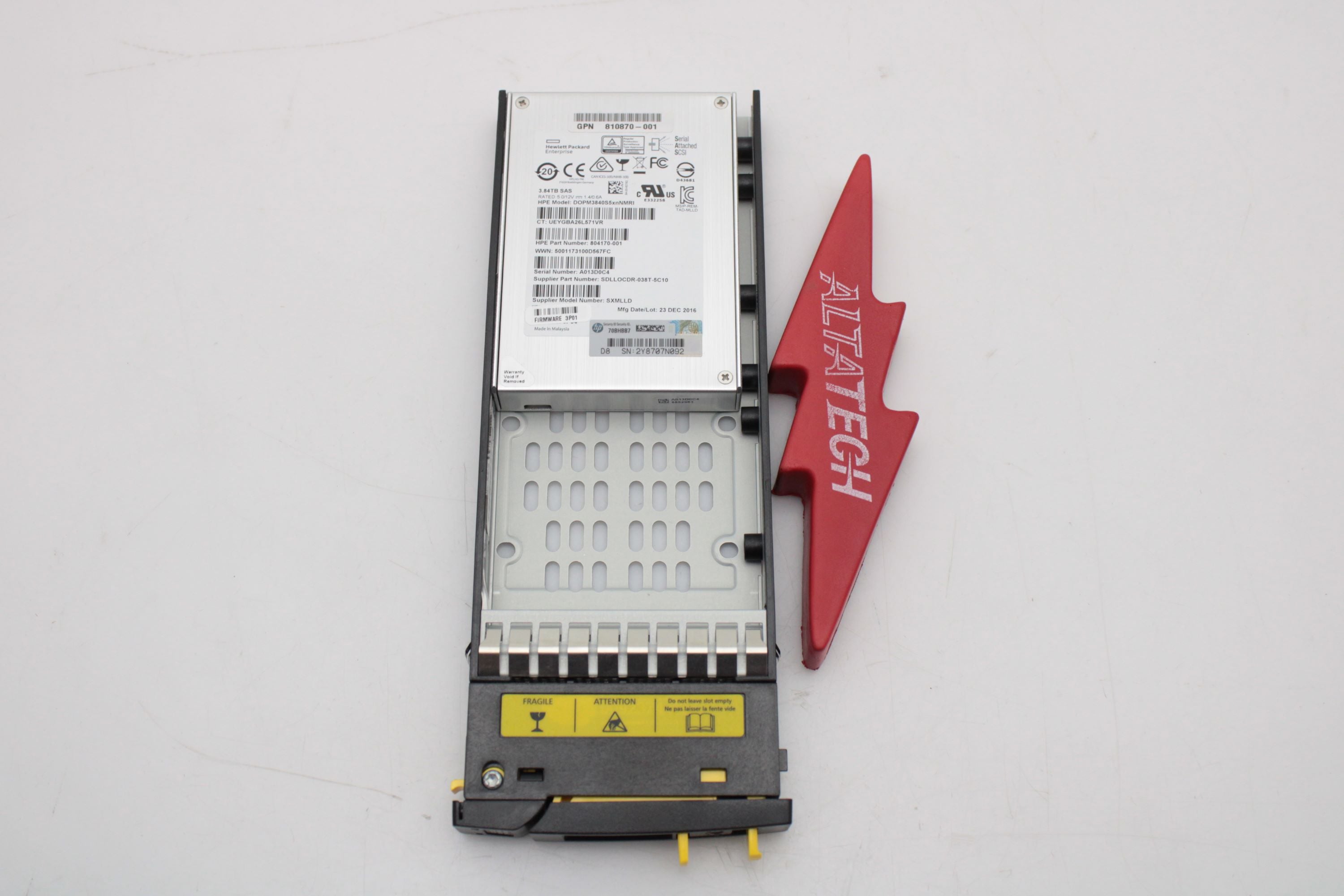 VO003840PXMTR | HPE 3.84TB SAS 12G RI SFF SC MV SSD for G10 Plus VO003840PXMTR | HPE 3.84TB SAS 12G RI SFF SC MV SSD for G10 Plus