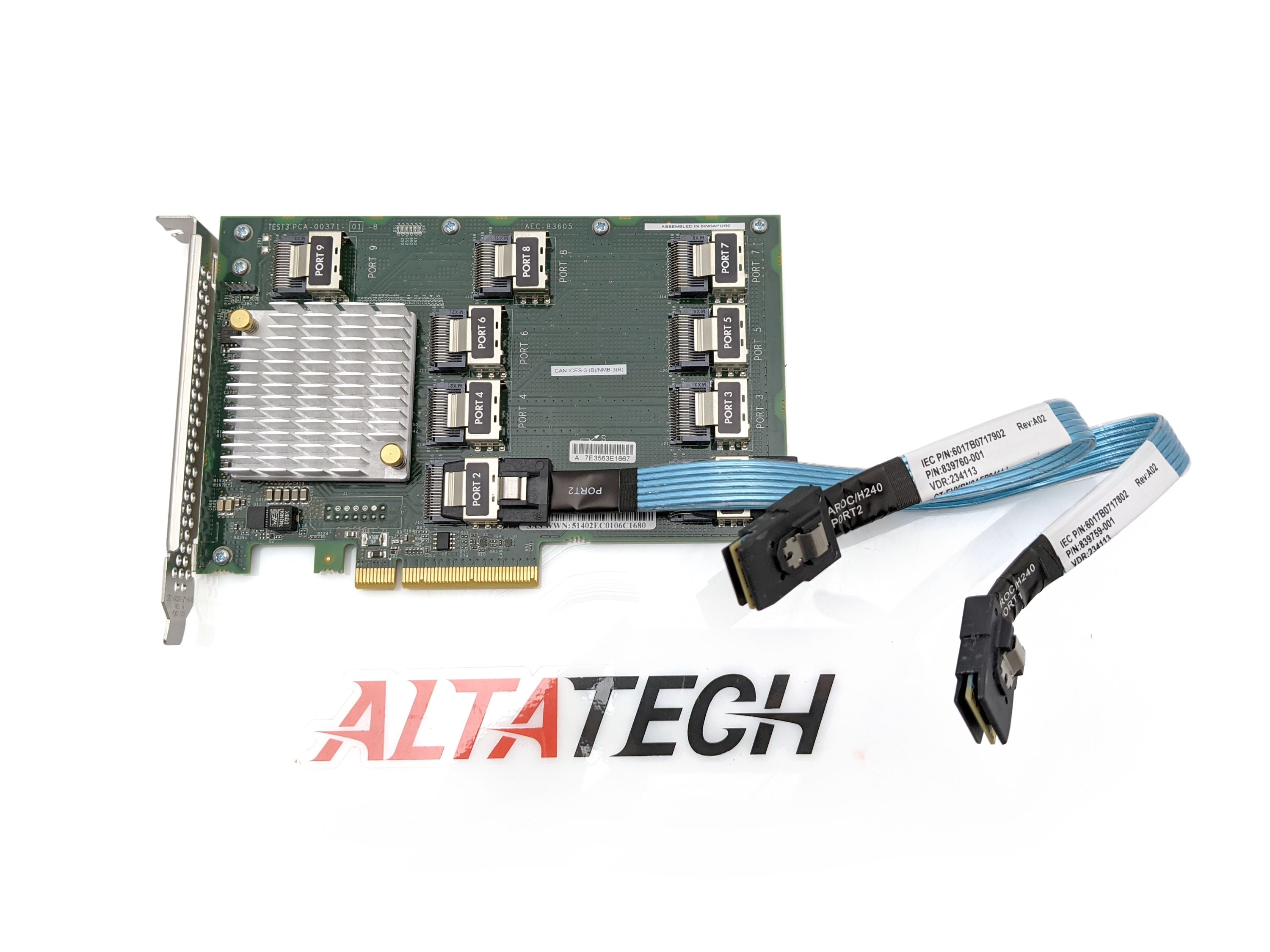 HPE 12Gbps SAS (6G SATA) Expander Card Kit 870549-B21, 28P o