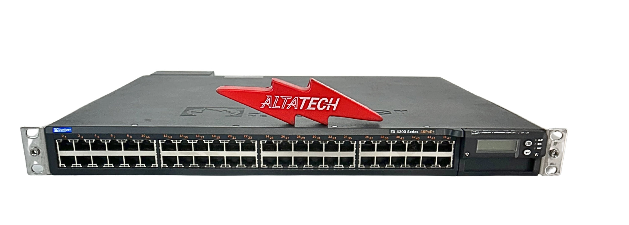 Juniper EX4200-48PX 48-Port RJ-45 PoE+ 4x SFP Red. PSU Gigabit