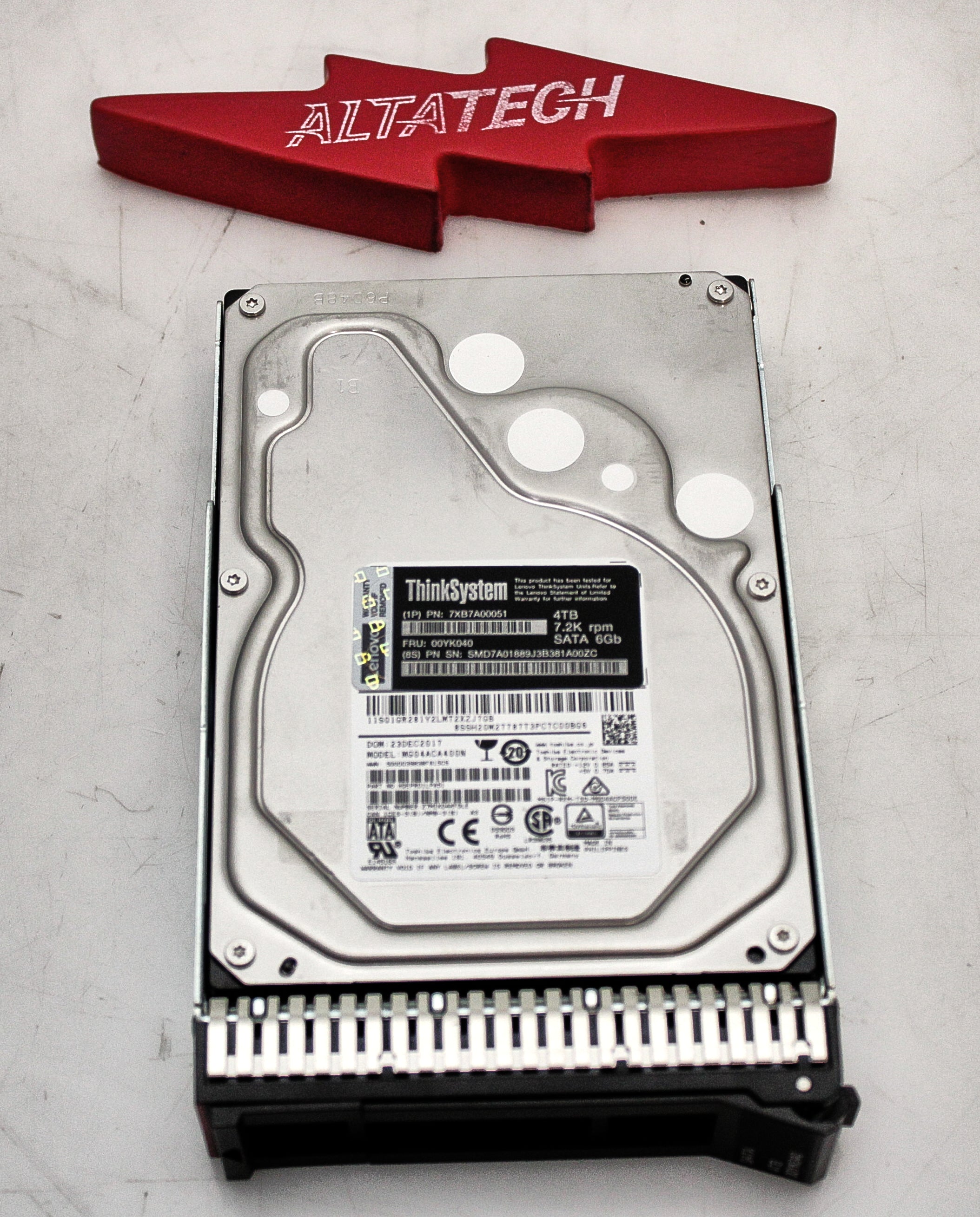 ★【新品・未使用】2TB SATA 3.5インチ HDD 2台セット(計4TB) ST4000DM004 内蔵HDD SATA接続 BarraCuda3.5(キャッシュ256MB) [4TB