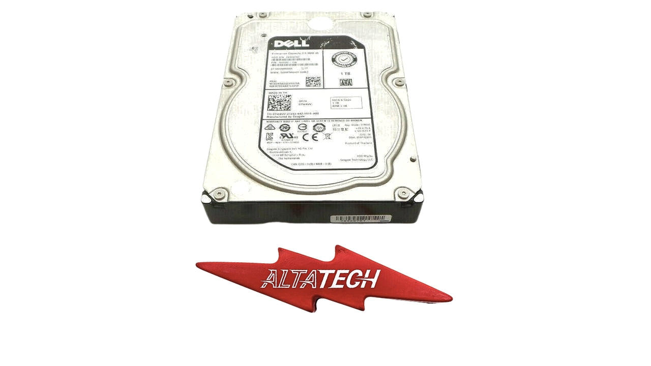 Seagate ST1000NM0055 1TB HDD 2台 正常動作品 Seagate ST1000NM0055 1TB 7.2K SATA 3.5 6G EP HDD Dell 1V410C