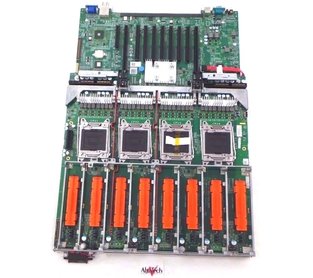 Dell Y4CNC PowerEdge R920 Quad-Socket System Board, Used