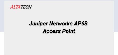 Used Juniper AP63 Access Point - ALTA Technologies