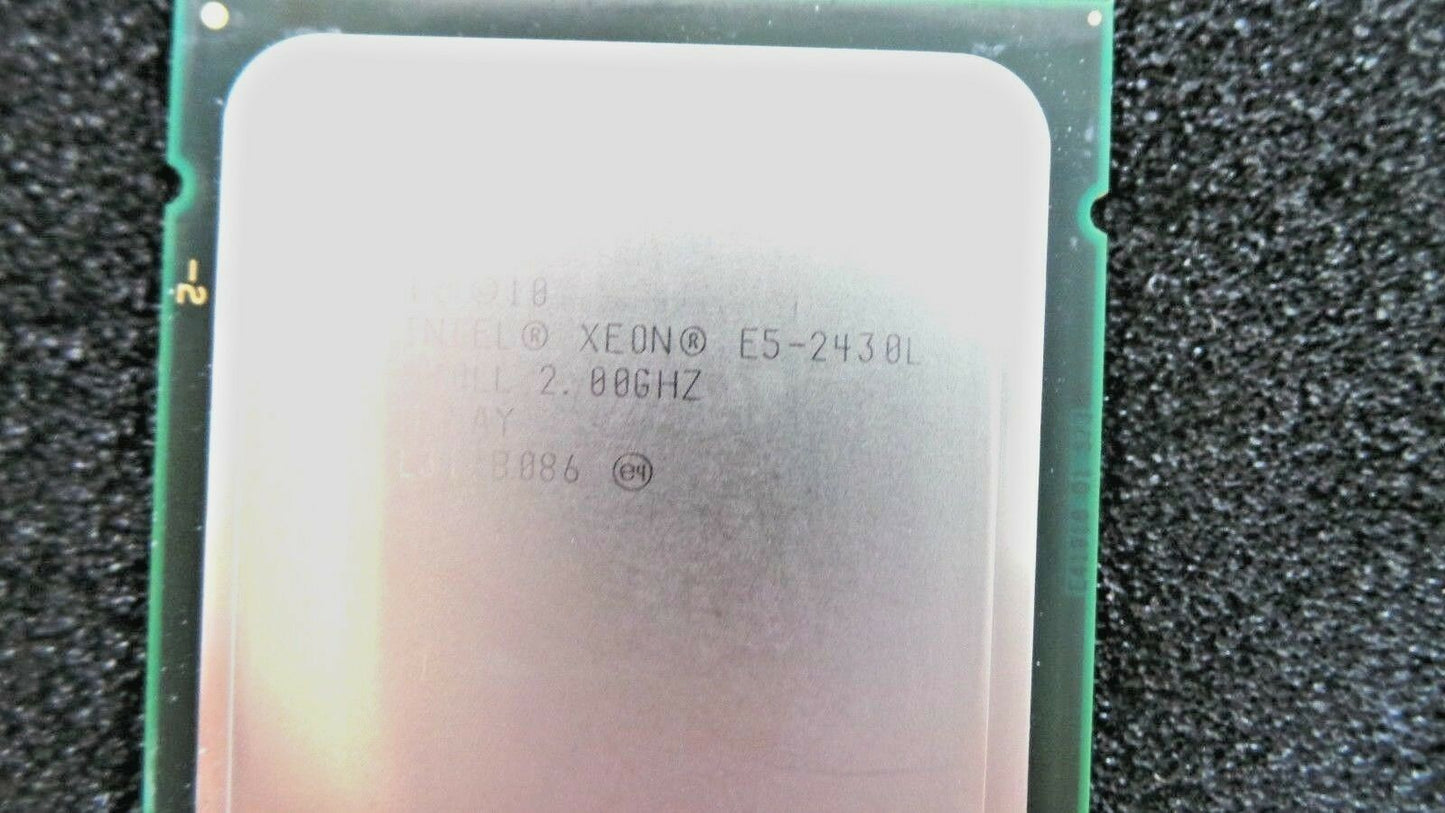 Dell 097NDR Dell 97NDR Intel Xeon E5-2430L 6-Core 2.0GHz Processor w/ Thermal Grease SR0LL, Used