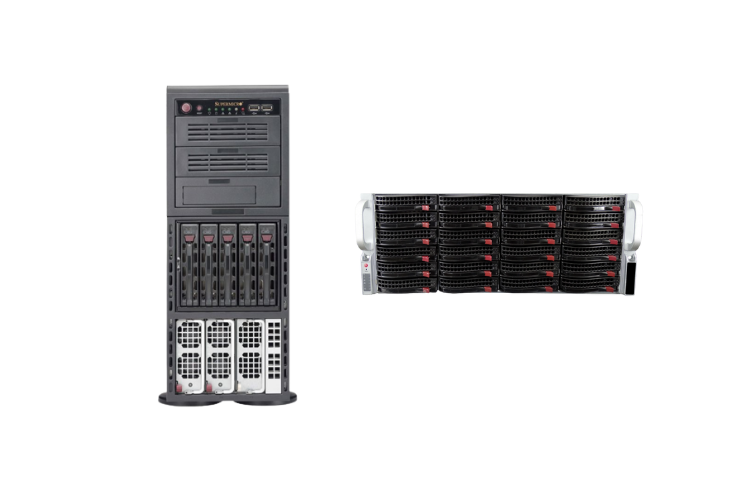 Supermicro Rack Server Refurbished & Used Supermicro MP 4U Rackmount Servers