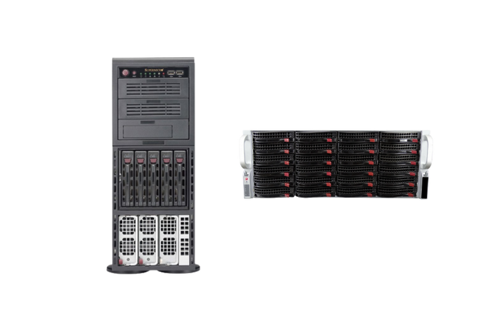 Supermicro MP 4U Rackmount Servers