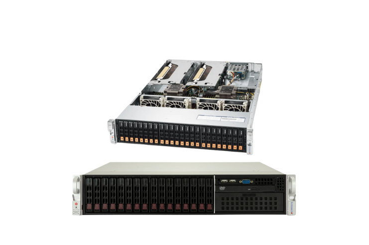 Supermicro Server Used Refurbished & Used Supermicro X12/H12/X11 2U Mainstream Servers