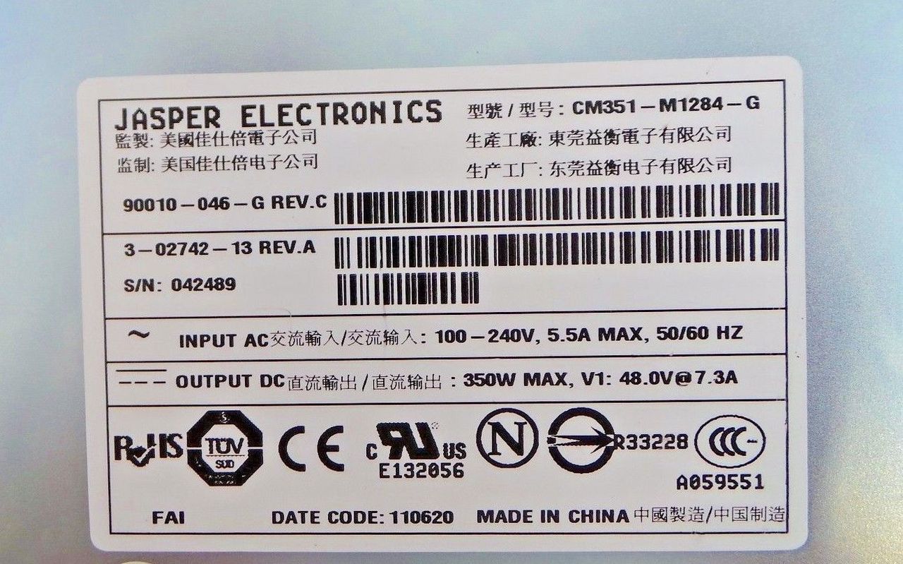 ADIC Scalar 3-02742-13 350W Power Supply Unit | Alta Technologies