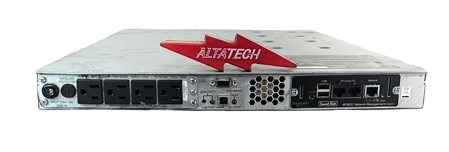 APC SUA750RM1U Smart UPS 750VA 120V UPS, Used