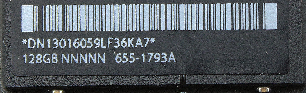 Apple 655-1793A Apple Samsung 128GB 7+17 mSATA Solid State Drive 655-1793A SSD, Used