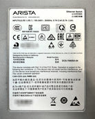 Arista DCS-7050SX-64-R 48-Port 10G SFP+ 4-Port 40GB QSFP Ethernet Switch Back-to-Front, Used