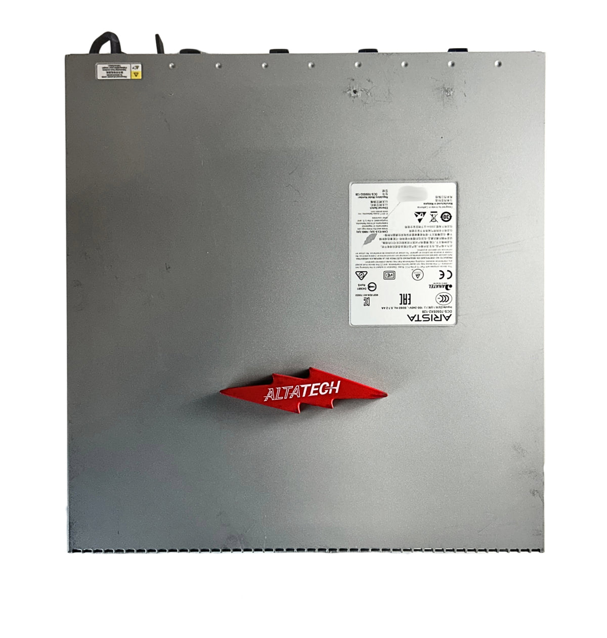 Arista DCS-7050SX2-128-R 96 Ports 10G SFP+ 8 Ports 40G QSFP Uplink Managed Switch Rear to Front Airflow, Used