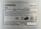 Arista DCS-7050T-64-F 7050 48XRJ45 1/10GBASET R TO F, Used