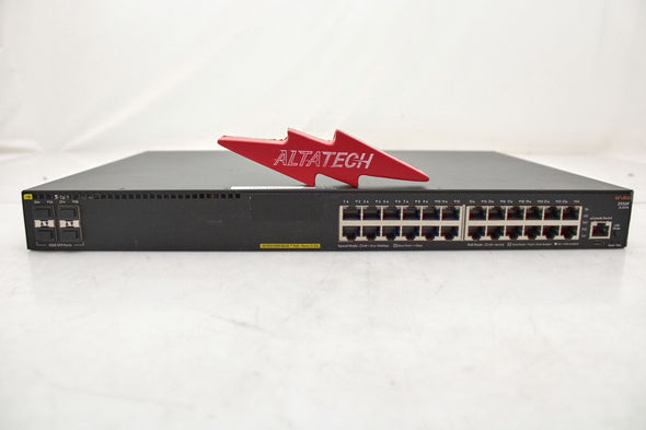 Aruba Networks JL261A 2930F 24G PoE+ 4SFP+ Managed Switch, Used