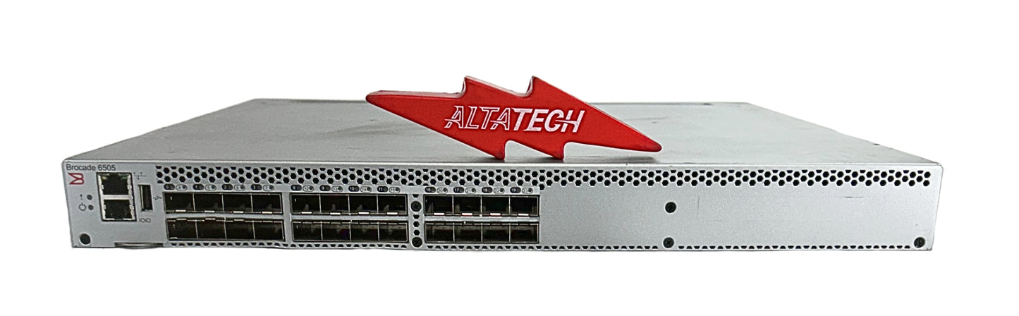 Brocade BR-6505-12-16G-0R Brocade 6505 24 Port 16GB SAN Switch, Used