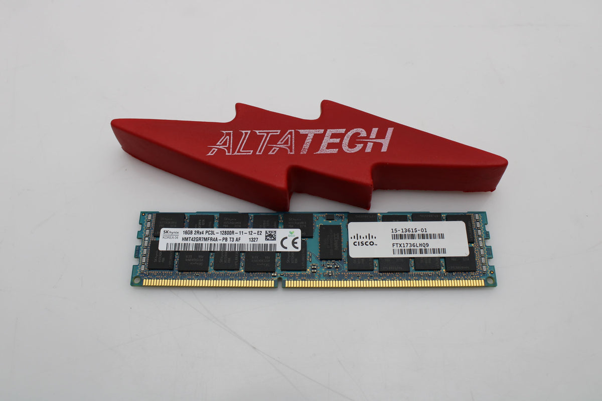 Cisco 15-101778 16GB PC3L-12800R DDR3-1600 2RX4 ECC, Used