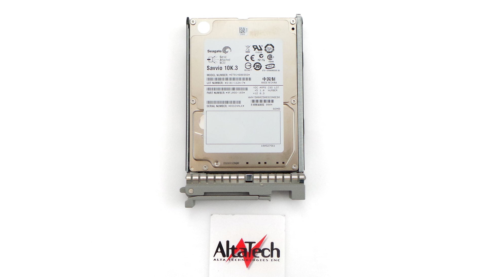 Cisco A03-D146GA2 146GB 2.5" SAS 6G Hard Disk Drive, Used