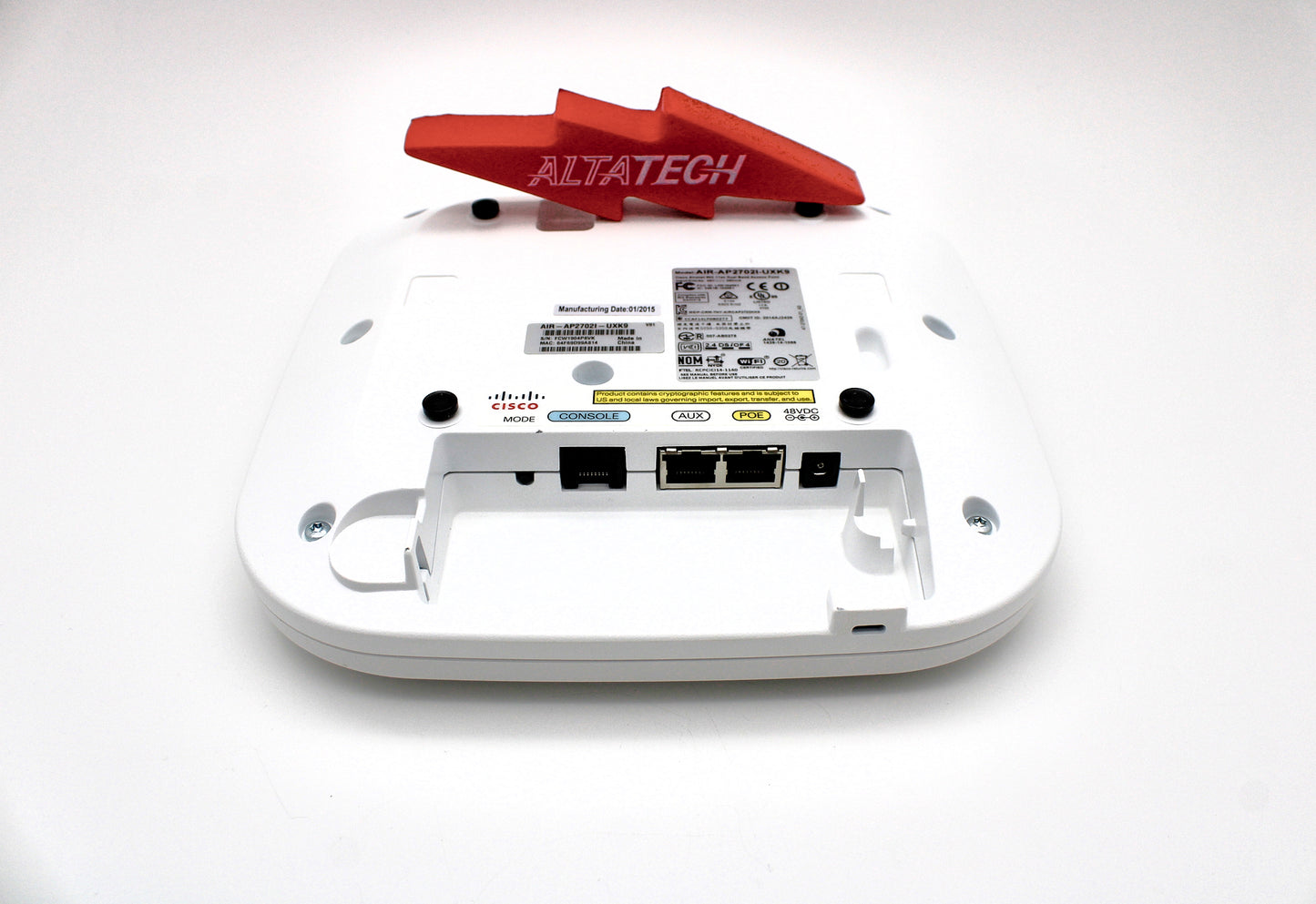 Cisco AIR-AP2702I-UXK9 802.11AC AP W/CLEANAIR; 3X4:3SS; MT, Used