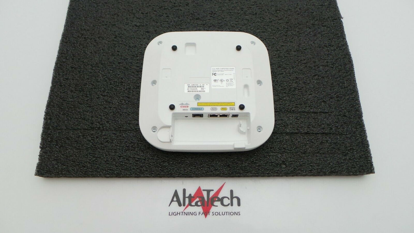 Cisco AIR-CAP2702I-A-K9 Aironet 2702I 802.11ac Wireless Access Point, Used