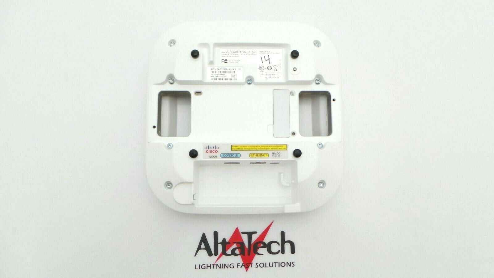 Cisco AIR-CAP3702I-A-K9 Aironet 3702I 802.11a/b/g/n/ac Wireless Access Point, Used