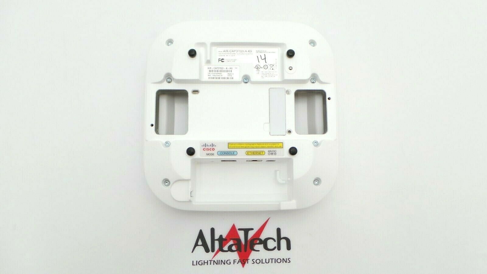 Cisco AIR-CAP3702I-A-K9_x10 Aironet 3702I 802.11a/b/g/n/ac Wireless Access Point, Used