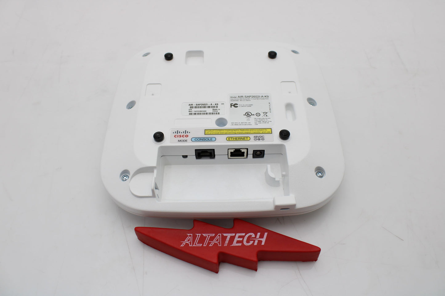 Cisco AIR-SAP2602I-A-K9 AIR-SAP2602I-A-K9 Cisco AIRONET 2602 Access Point, Used