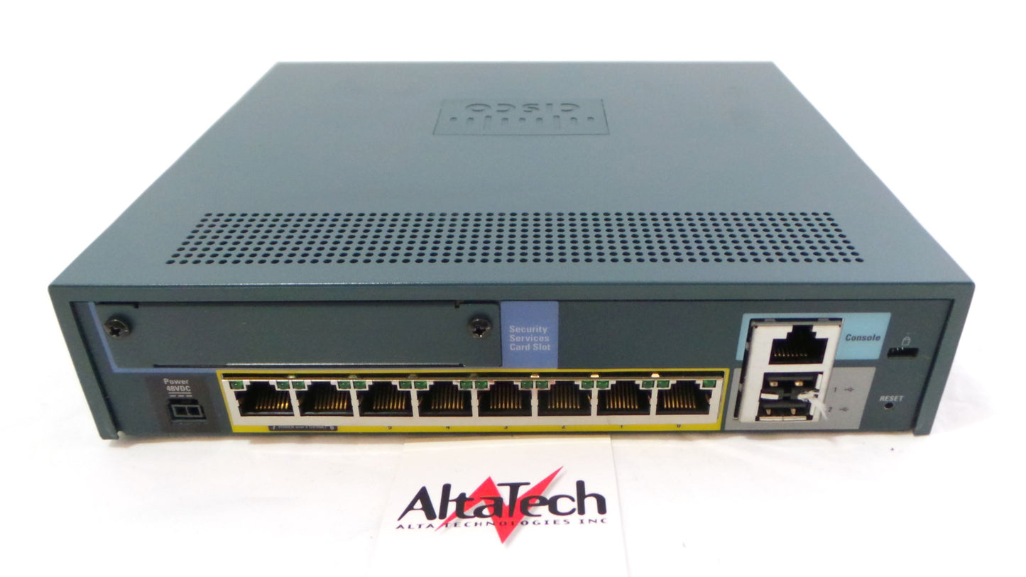 Cisco ASA5505-BUN-K9_ASIS ASA5505-BUN-K9 8-Port 10 User Firewall Security Appliance, Used