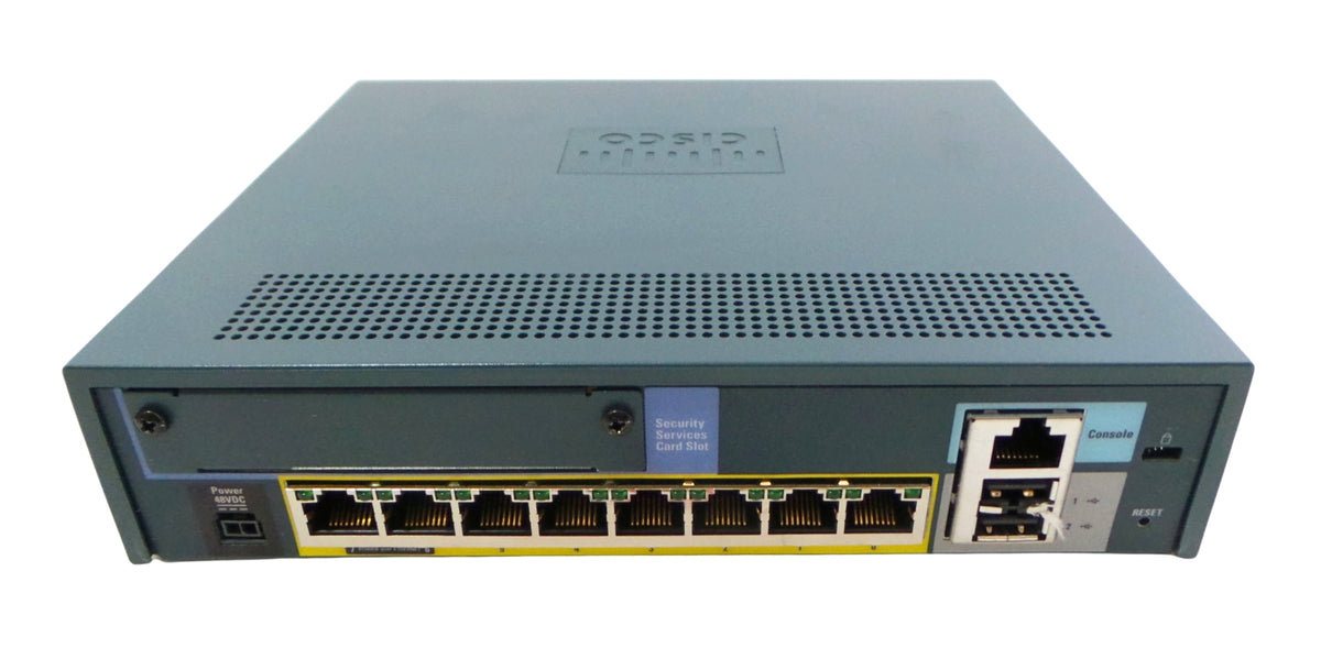 Cisco ASA5505-BUN-K9_2 ASA5505-BUN-K9 8-Port 10 User Firewall Security Appliance, Used