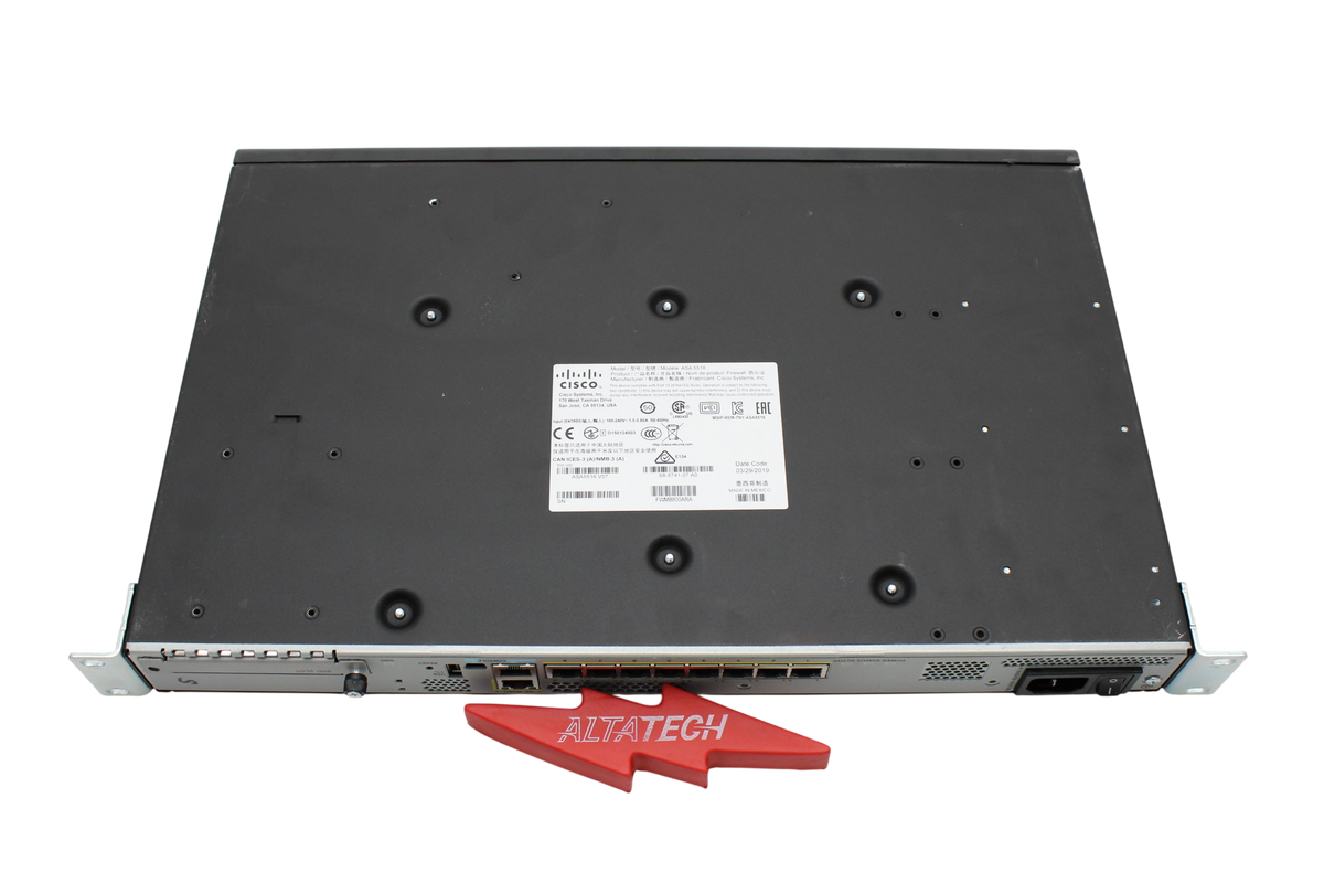 Cisco ASA5516-FPWR-K9 ASA5516-FPWR-K9 Cisco ASA 5516-X with FirePOWER Services, Used