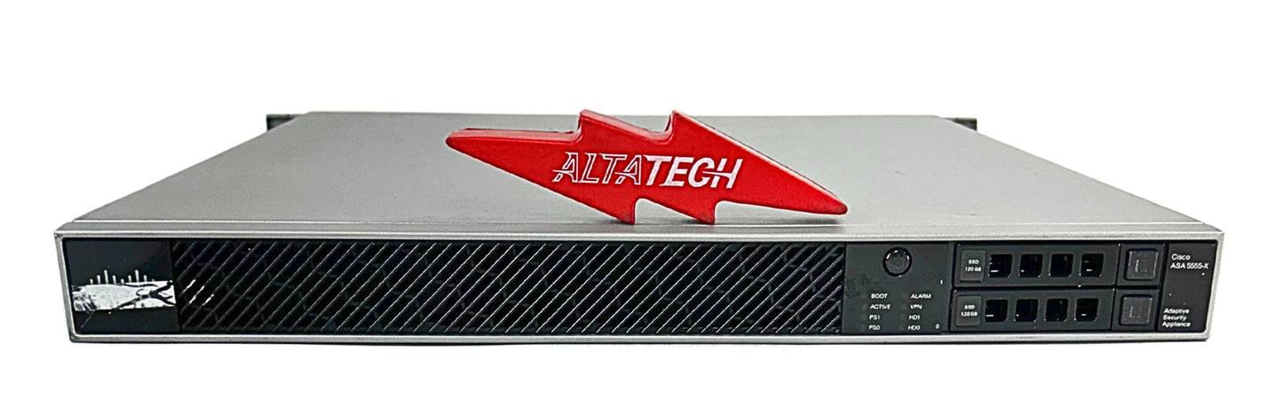 Cisco ASA5555-K9 CISCO ASA 5555-X 8-PORT 3DES SEC AP, Used