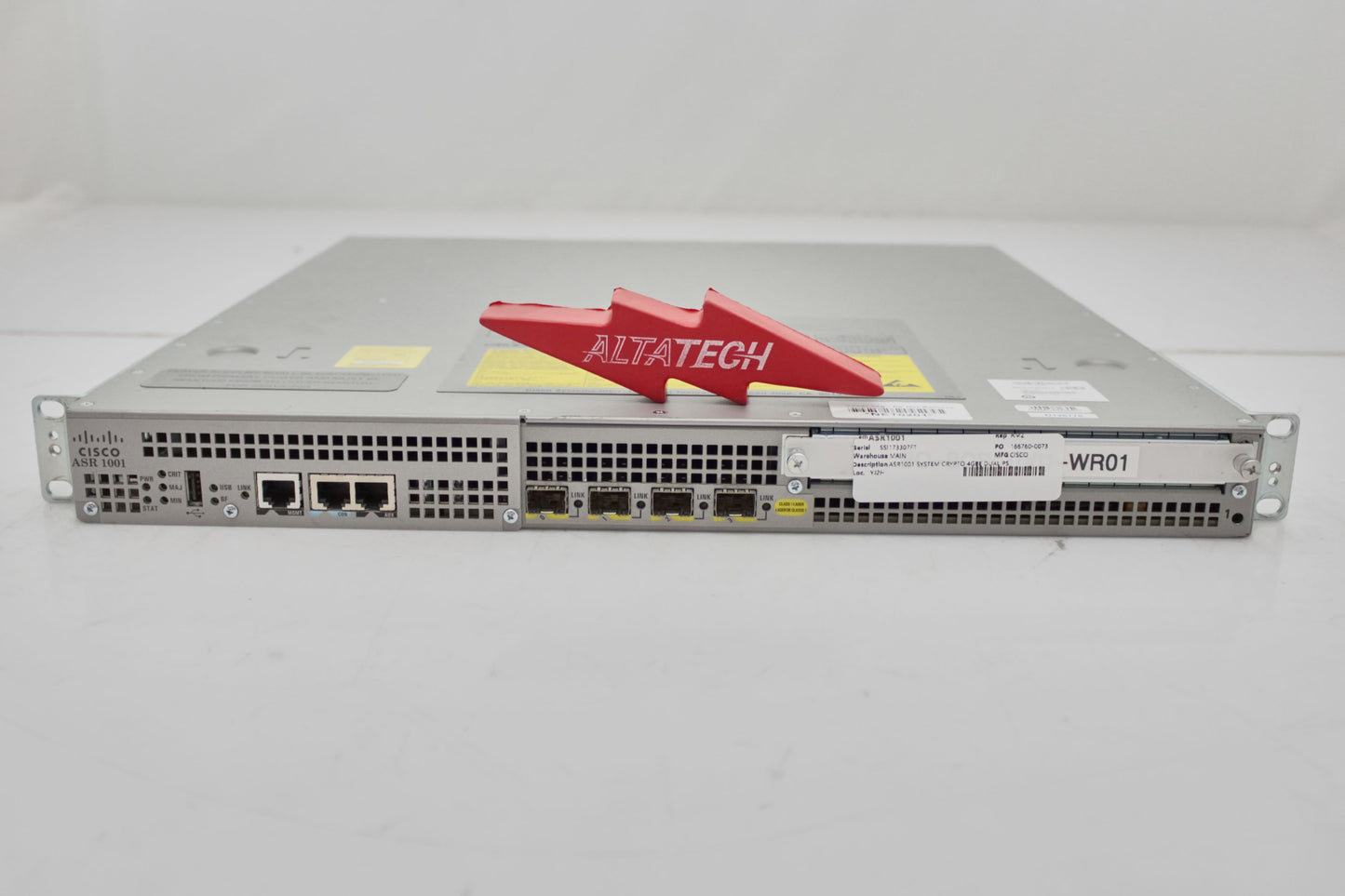 Cisco ASR1001 ASR1001 Cisco Aggregation Service Router, Used