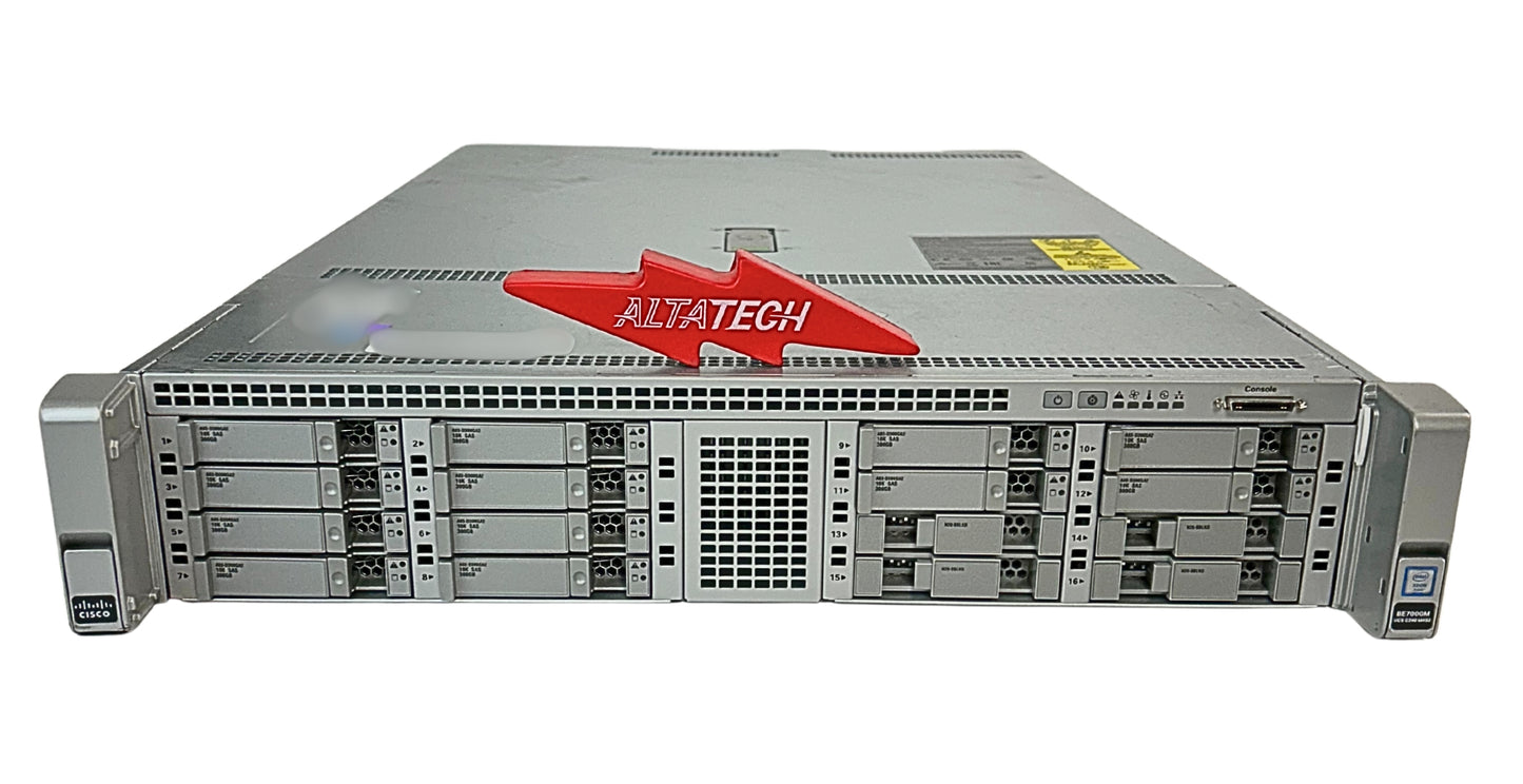 Cisco BE7M-M4-K9 UCS C240 M4 Business Edition 7000M Server, Used