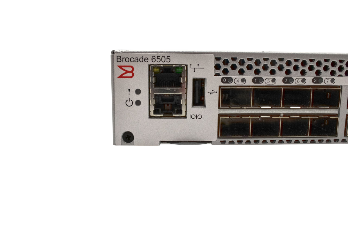 Cisco BR-6505-24-16G-0R BR-6505-24-16G-1R 6505 24X 16GB Port Fiber Switch, Used
