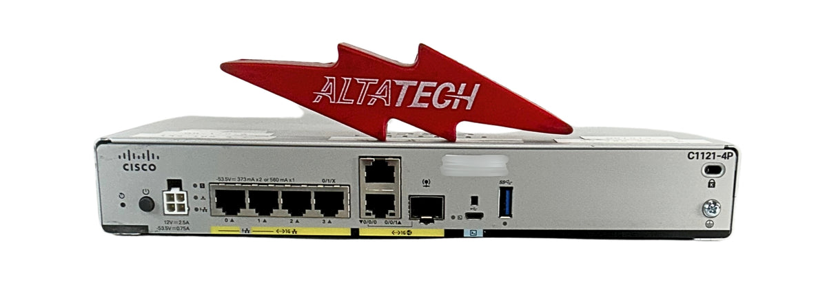 Cisco C1121-4P ISR 1100 4P Dual GE SFP Router, Used