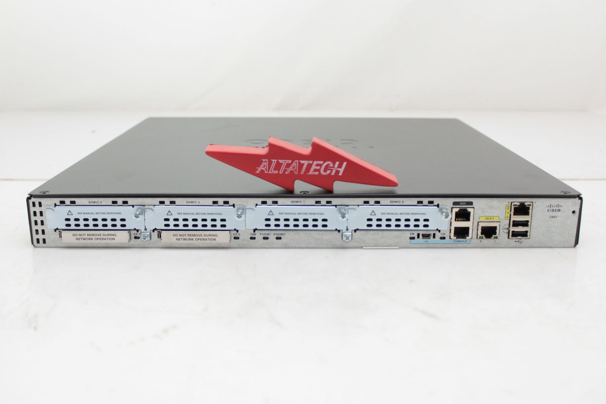 Cisco C2901-VSEC/K9 C2901-VSEC/K9 Cisco Router ISR G2 Voice Security Bundle, Used