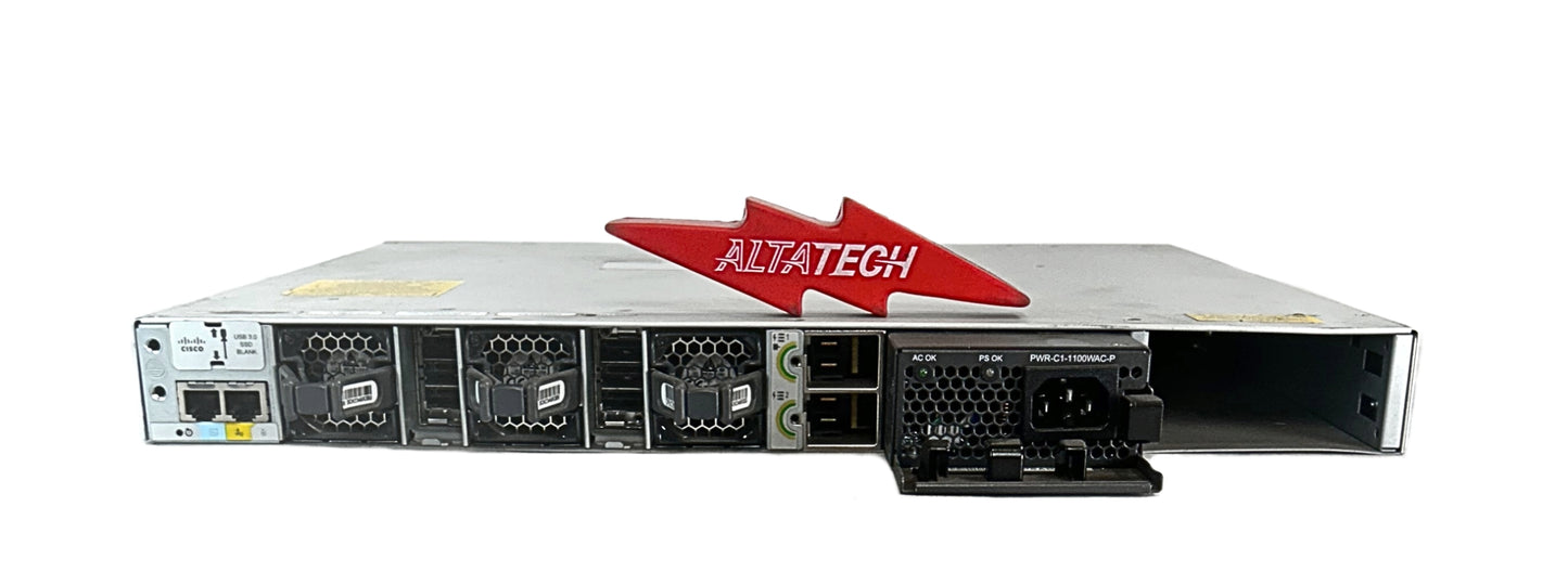 Cisco C9300-48U-A Catalyst 9300 48-Port UPOE Managed Network Switch, Used