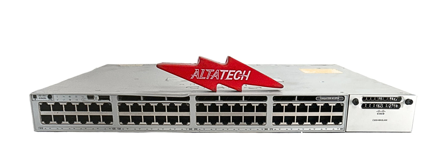 Cisco C9300-48U-A Catalyst 9300 48-Port UPOE Managed Network Switch, Used