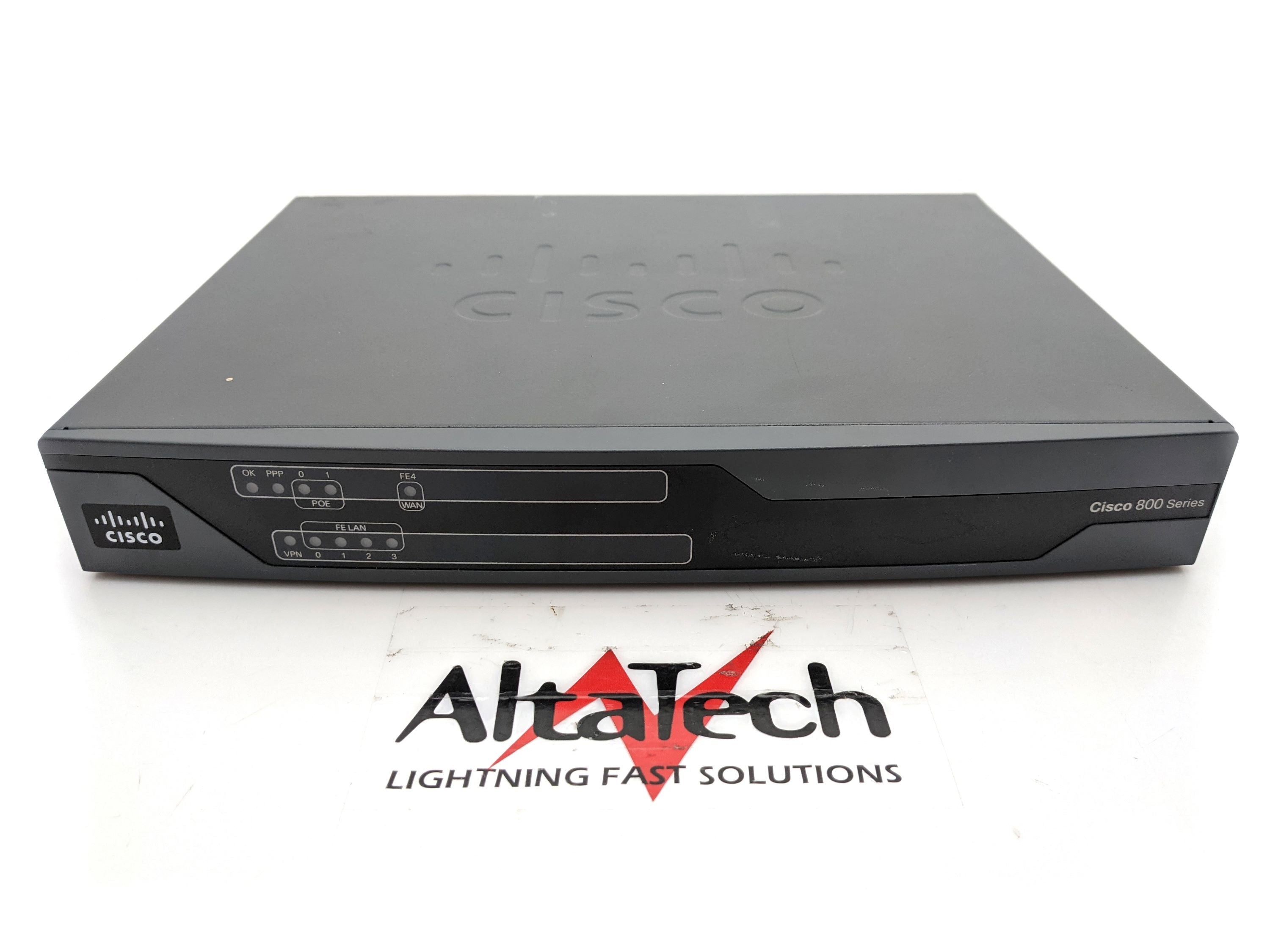 Cisco CISCO881-K9 881 4-Port 10/100 Ethernet Security Router