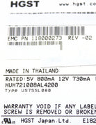 Cisco HUH721008AL4200 8TB 7.2K SAS 3.5 12G 4KN 0F27632, Used