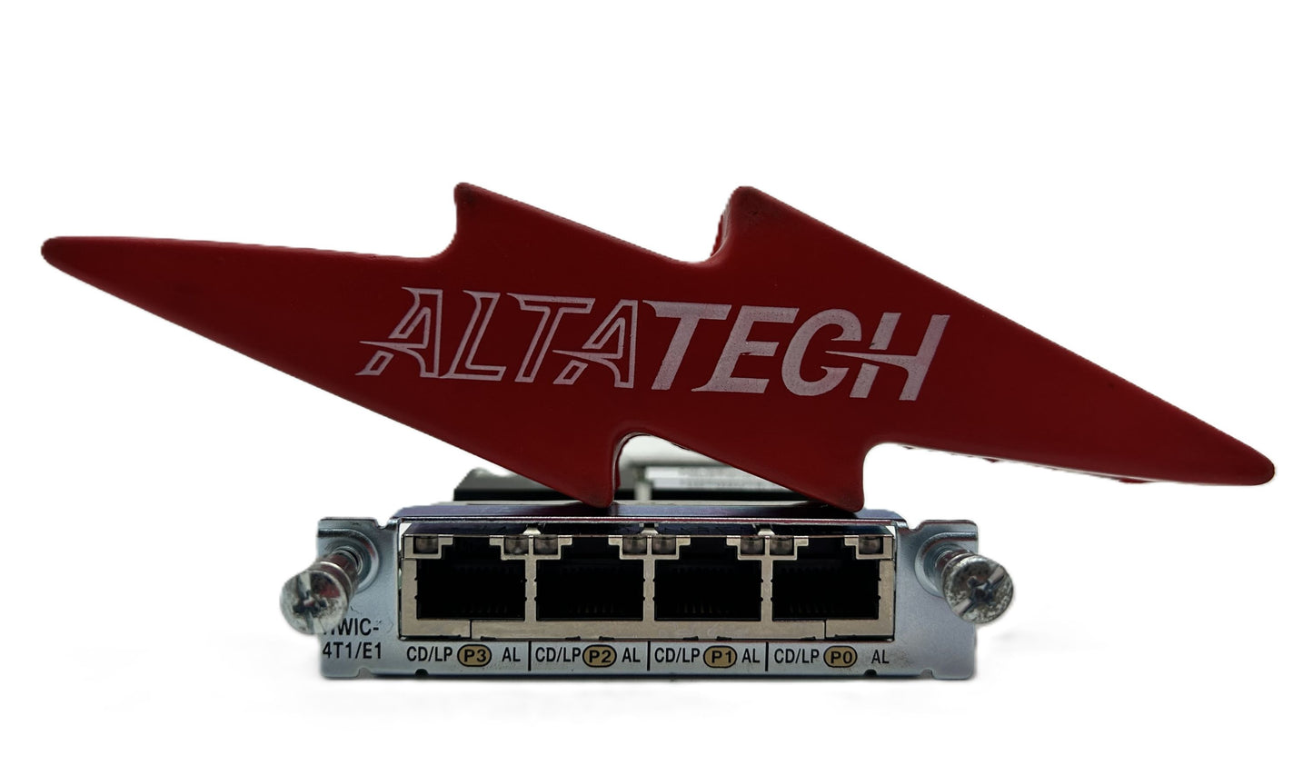 Cisco HWIC-4T1/E1 4 PORT T1/E1 HWIC, Used