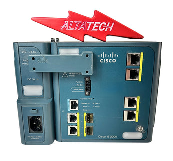 Cisco IE-3000-4TC-E Industrial Ethernet 3000 4-PORT Base Switch, Used