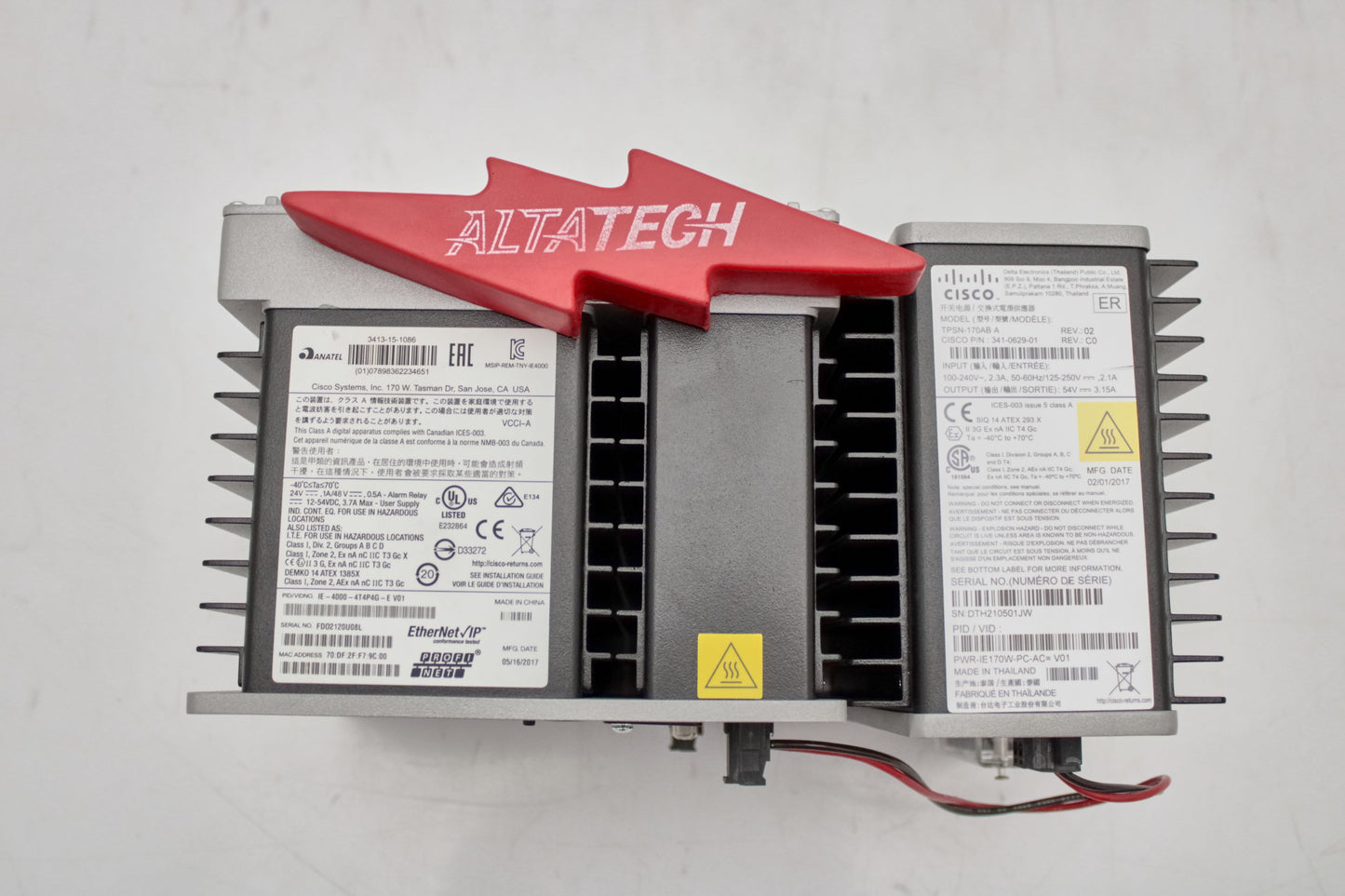 Cisco IE-4000-4T4P4G-E 4000 Series Industrial Ethernet Switch, Used