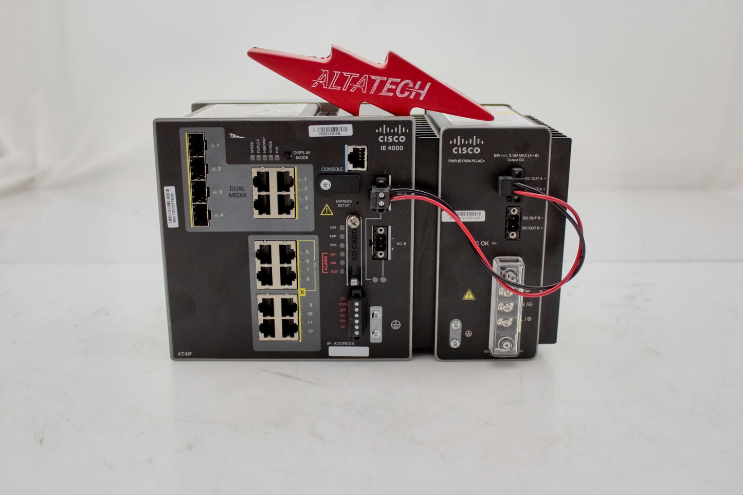 Cisco IE-4000-4T4P4G-E 4000 Series Industrial Ethernet Switch, Used