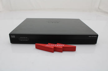 Cisco ISR4321-AX/K9 Cisco ISR4321-AX/K9 (2GE,2NIM,4G FLASH,4G DRAM,IP Base, Security, AppX), Used