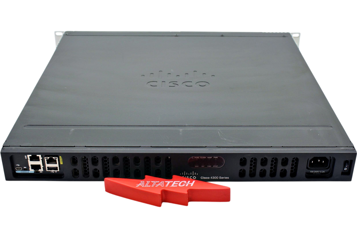 Cisco ISR4331/K9 CISCO ISR 4331 (2GE,2NIM,1SM,4G FL), Used