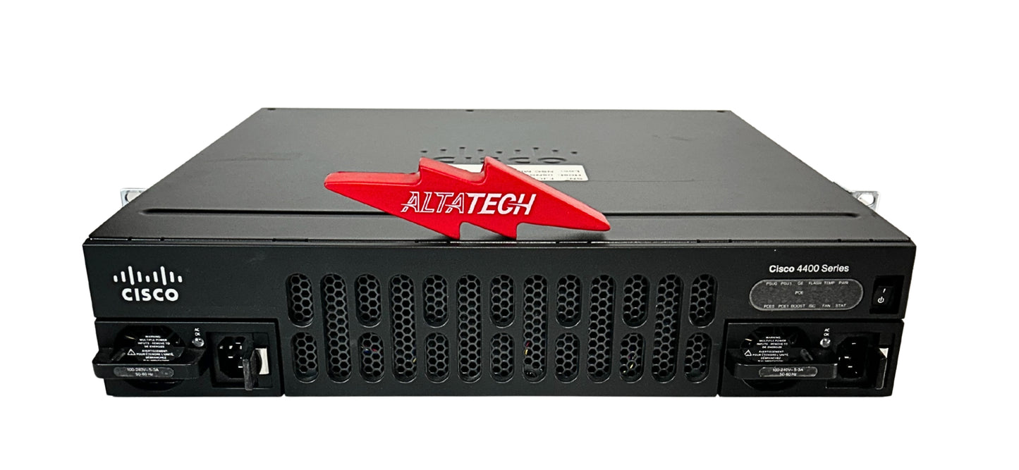 Cisco ISR4451-X/K9 CISCO ISR 4451 (4GE,3NIM,2SM,8G FL, Used
