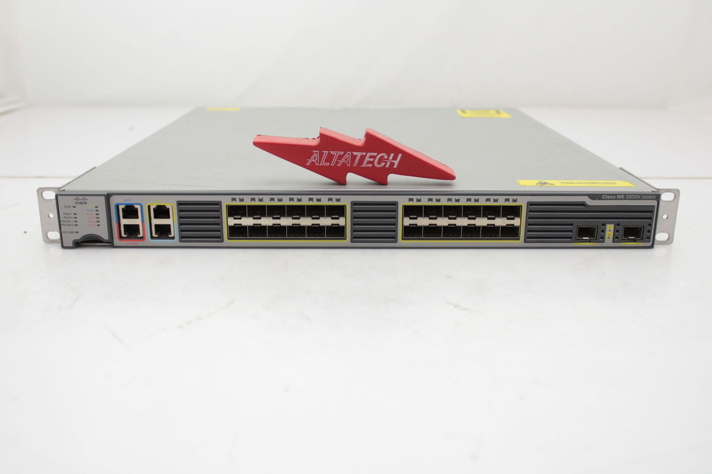 Cisco ME-3600X-24FS-M Cisco ME3600X 24 GE SFP + 2 10GE Switch, Used